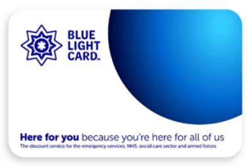 Blue Light Card