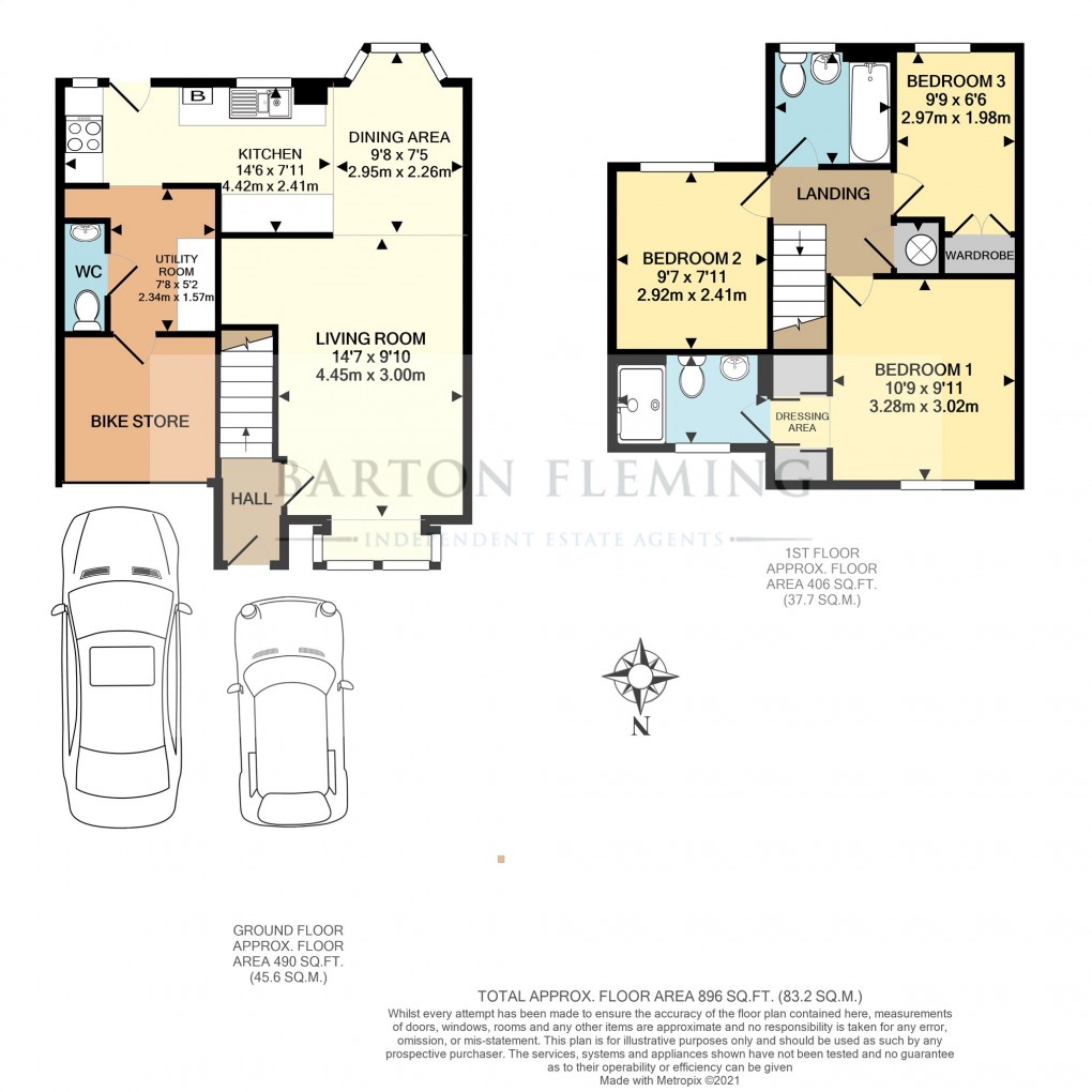 Floorplan for Larkspur Square, Bicester