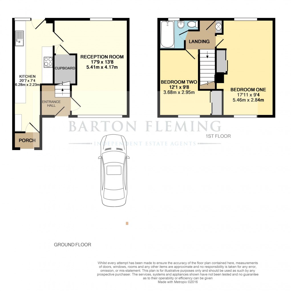 Floorplan for Fairhaven Road, Bicester