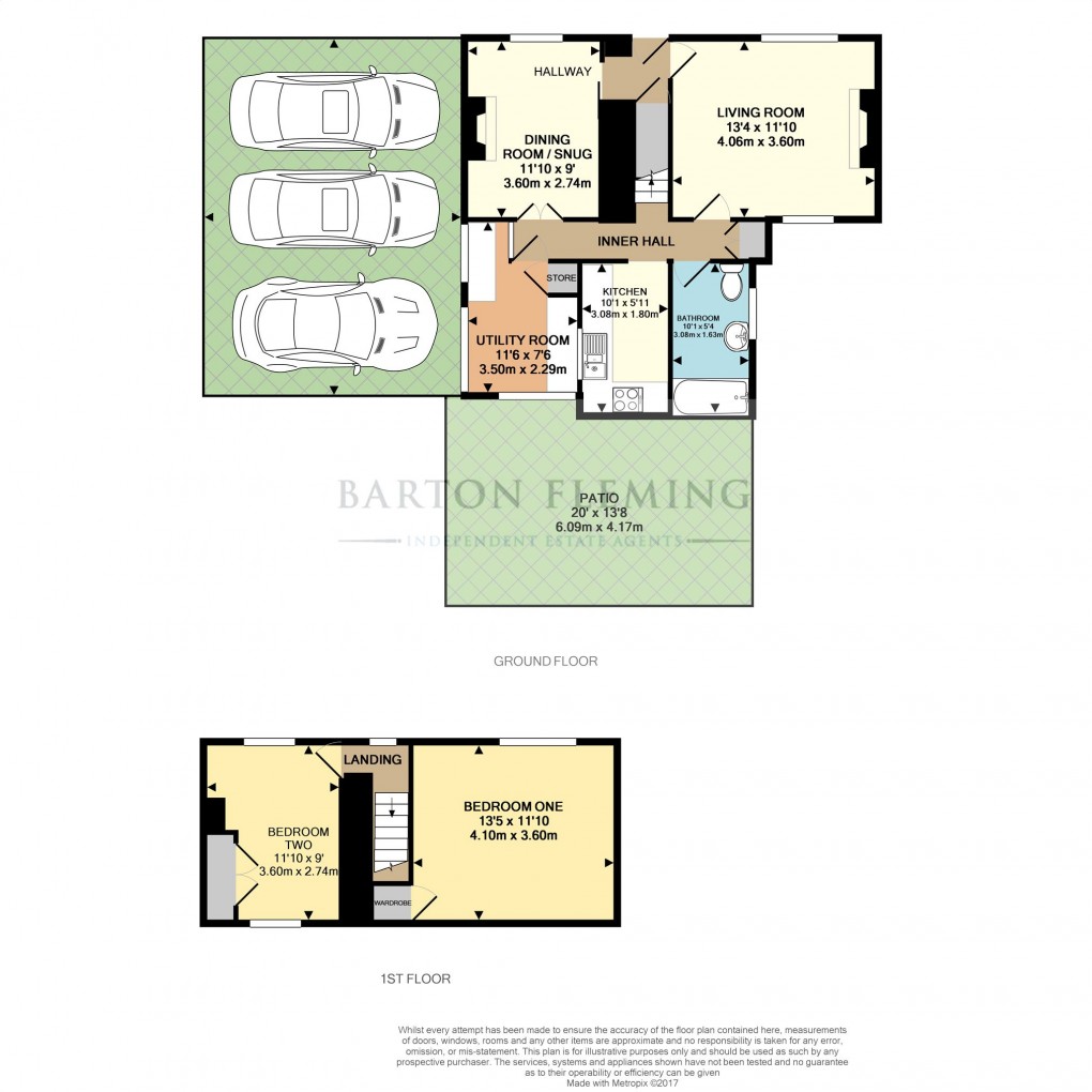 Floorplan for The Avenue, Whitfield, Brackley