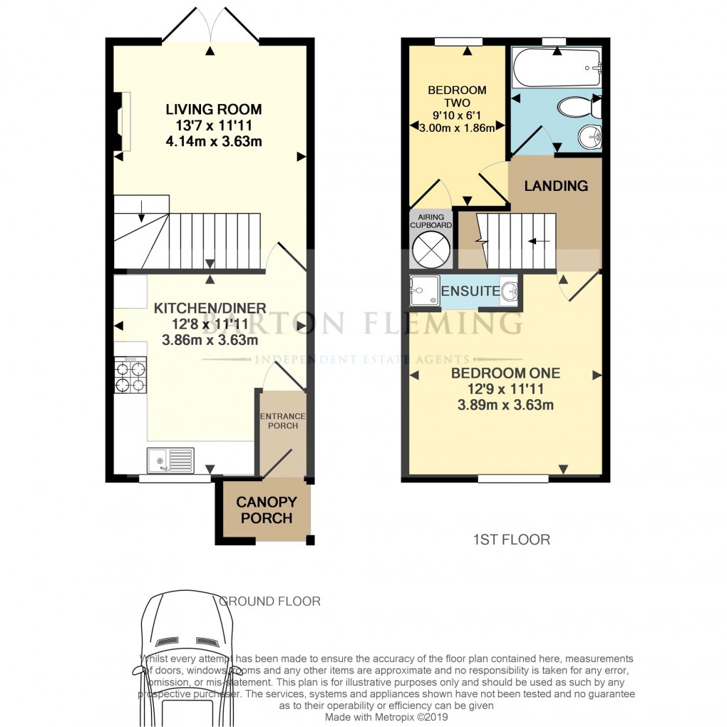 Floorplan for Coopers Green, Bicester
