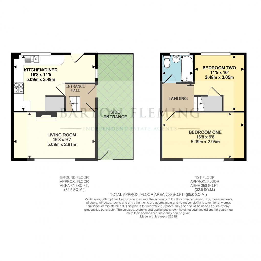 Floorplan for Kingsclere Road, Bicester
