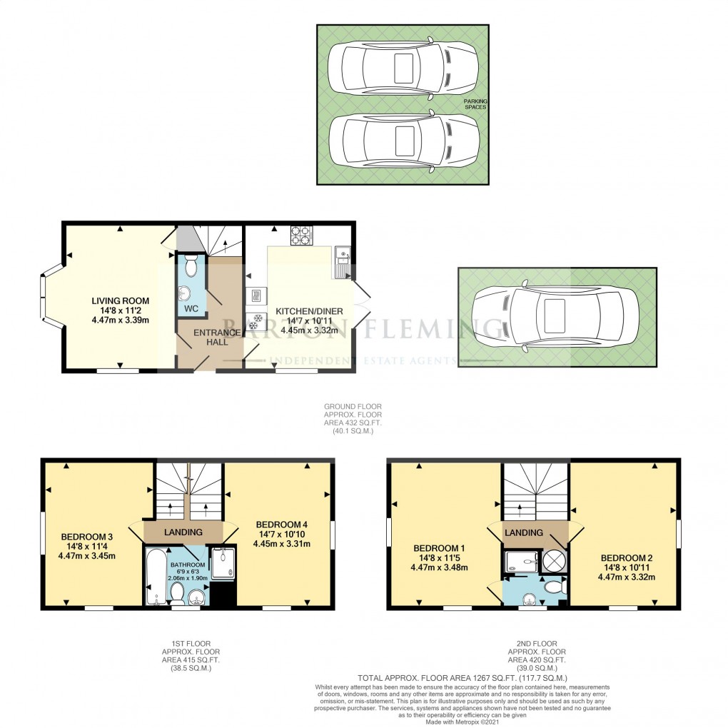 Floorplan for Haydock Road, Bicester