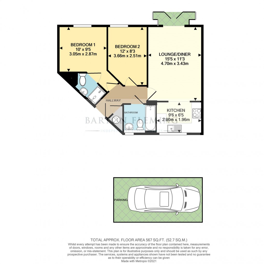 Floorplan for Alma Road, Banbury