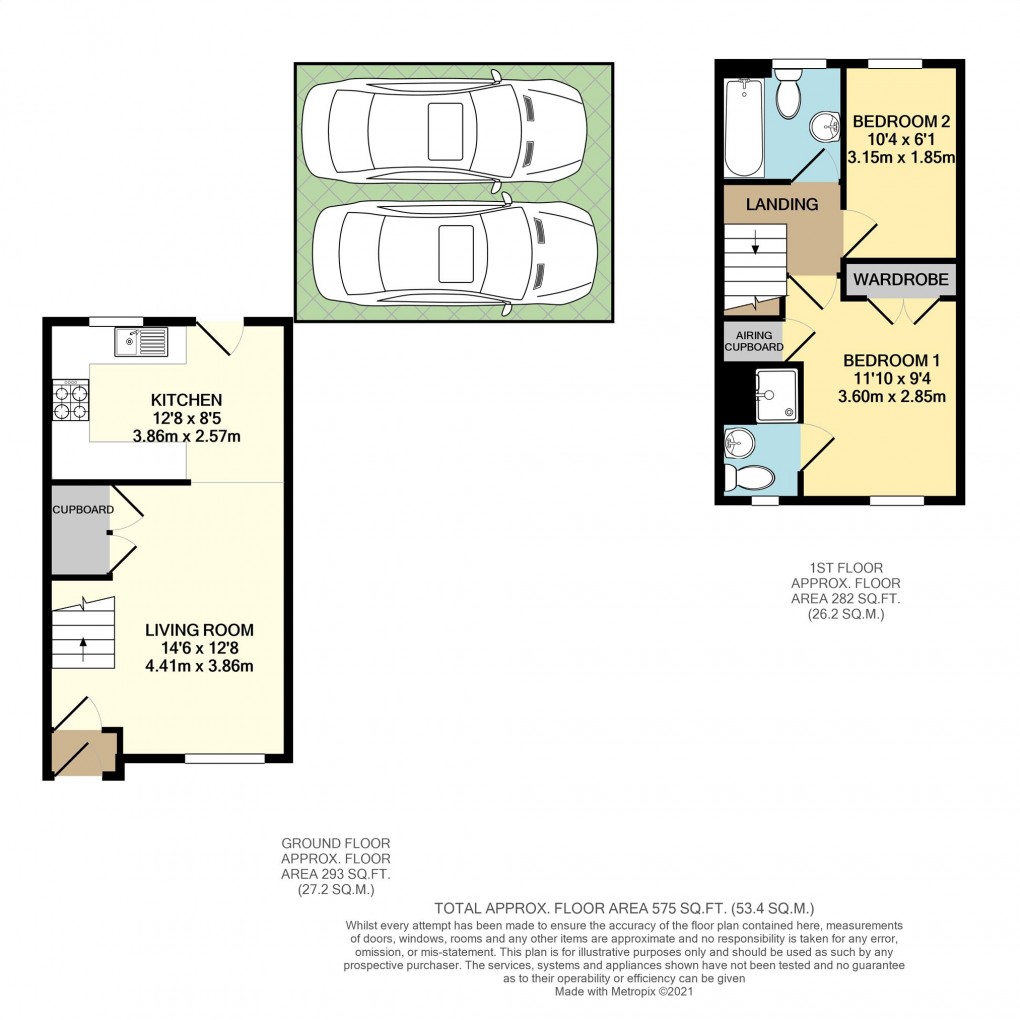 Floorplan for Lark Rise, Brackley