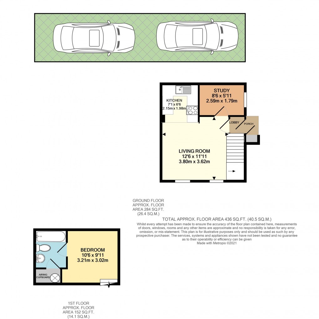 Floorplan for The Magnolias, Bicester