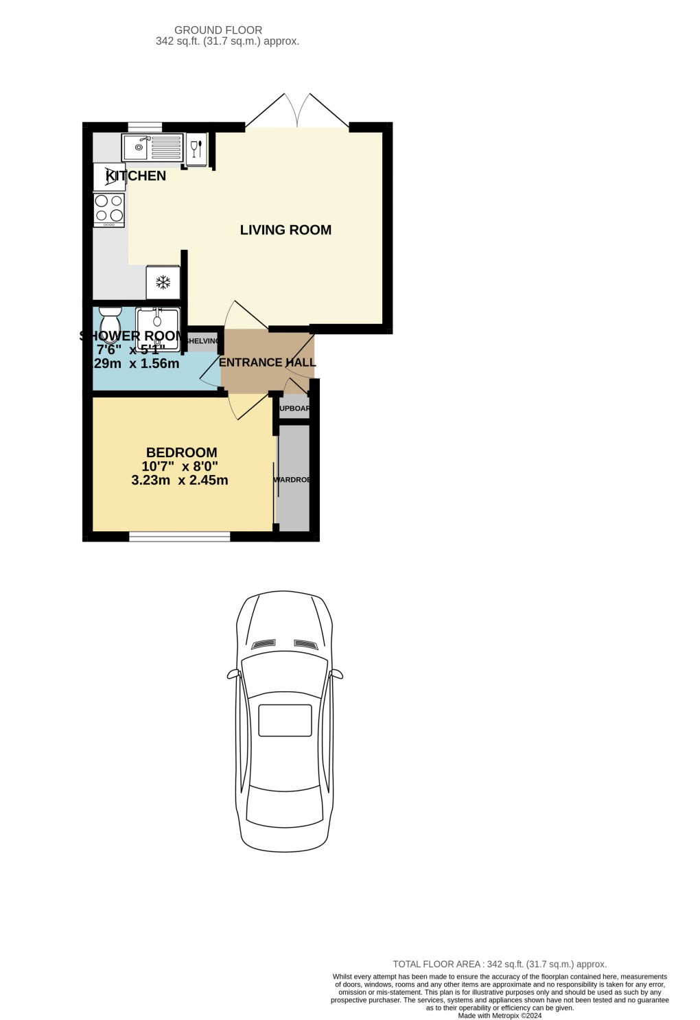 Floorplan for Lapwing Close, Bicester