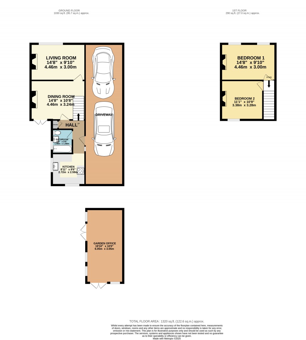 Floorplan for Hill View, Buckingham Road, Bicester