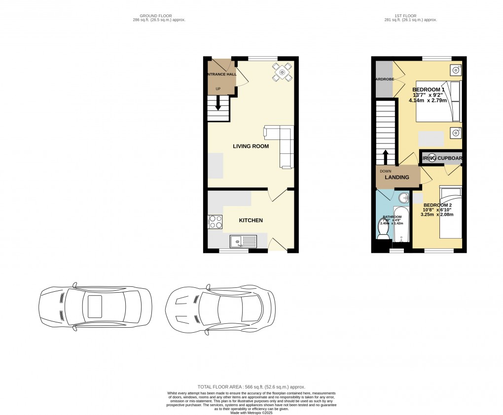Floorplan for Avocet Way, Bicester