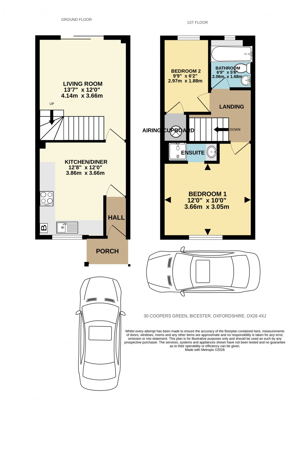 Floorplan for Coopers Green, Bicester