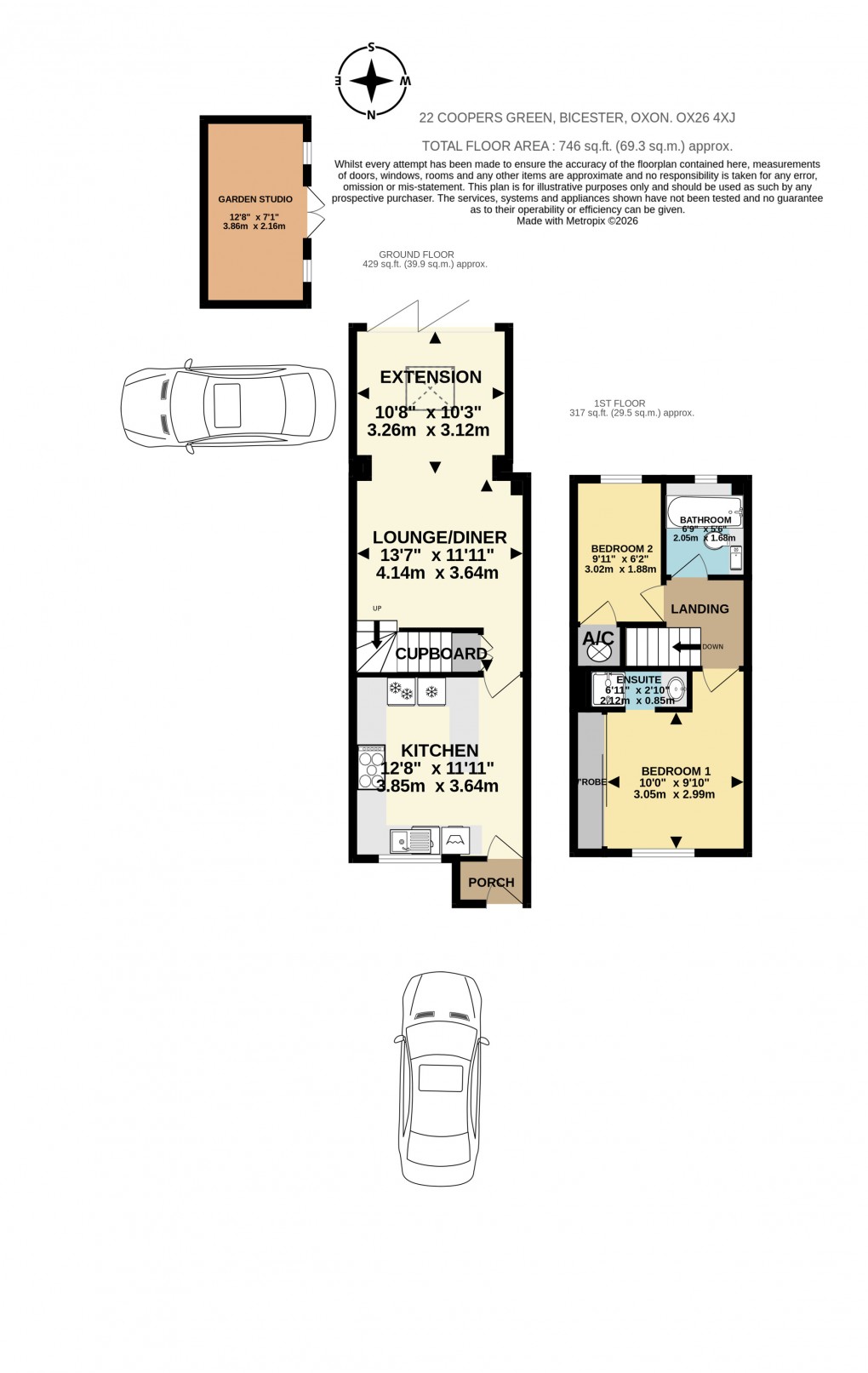 Floorplan for Coopers Green, Bicester